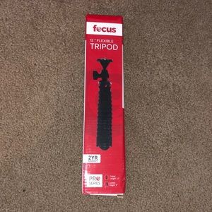 12” flexible tripod